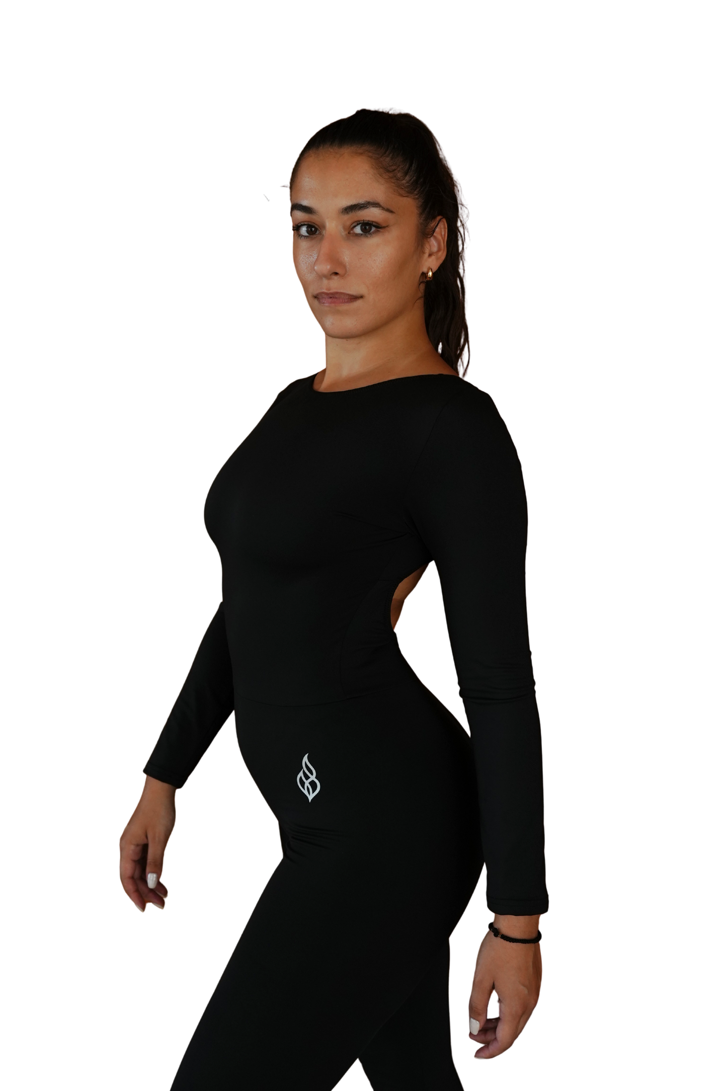Aether – Open Back Long Sleeve Bodysuit