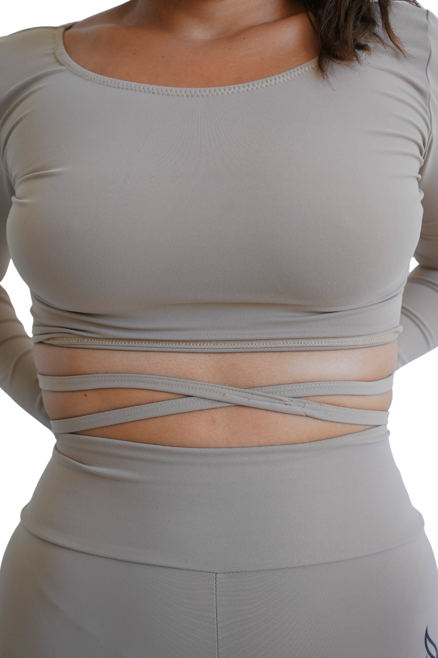 Lyra – Strappy Criss-Cross Open Back Crop Top